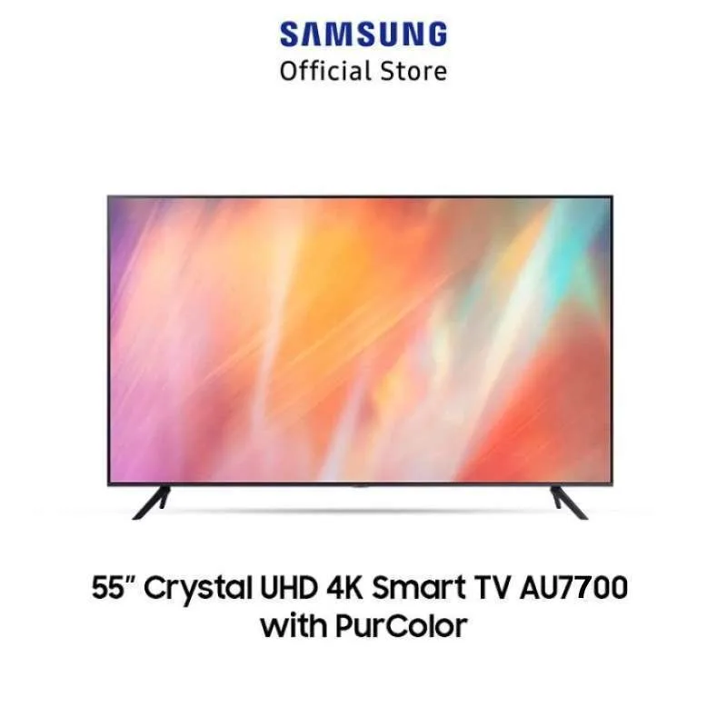 Samsung UA55AU7700KXXD Crystal UHD 4K Smart TV [55 Inch]