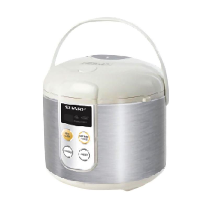 SHARP KS-T18TL-ST Rice Cooker - Silver [1.8 L]