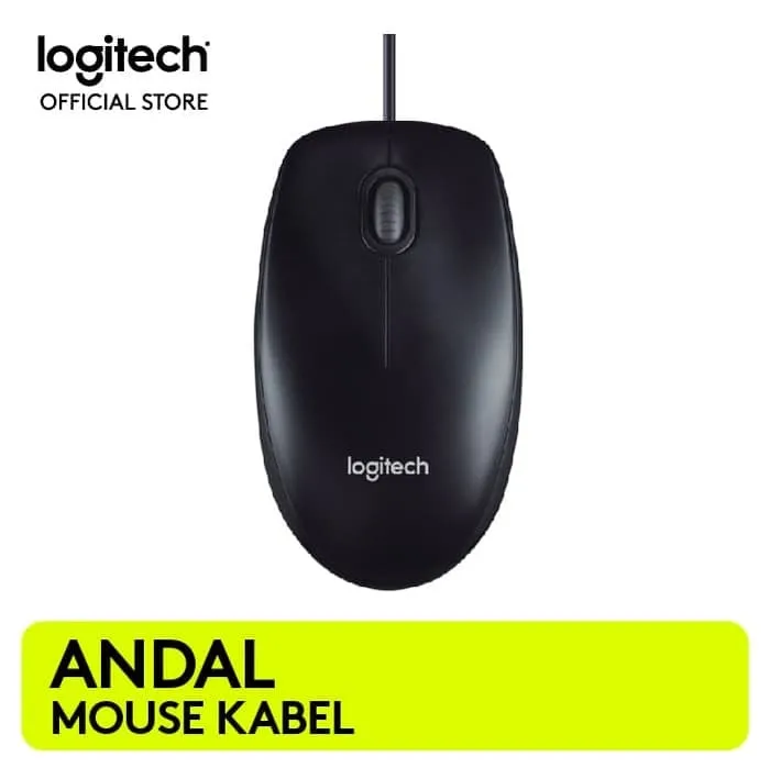 Logitech M90 HD Optical Mouse - Black