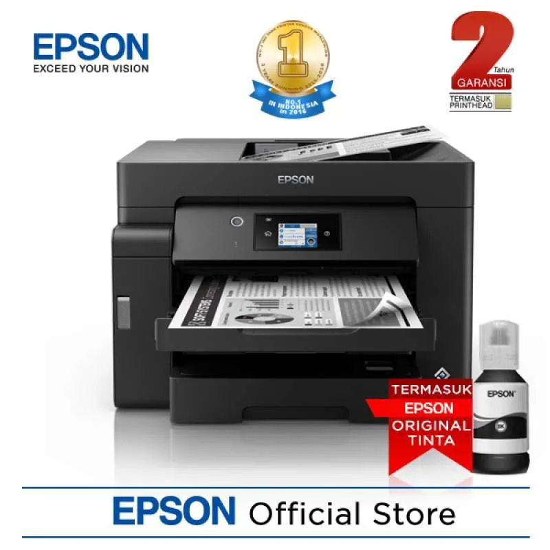 Printer Epson M15140 Monochrome Multifungsi A3 WiFi Duplex