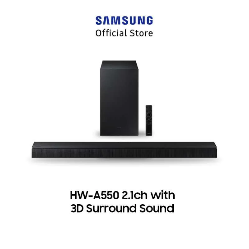 Samsung HW-A550/XD Soundbar with 3D Surround Sound [2.1ch]