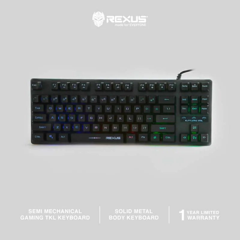 Rexus Keyboard Gaming Fortress K9TKL