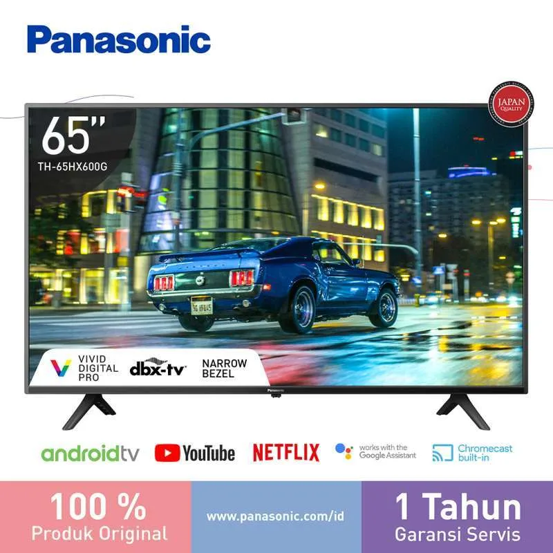 Panasonic TH-65HX600G 4K Android Smart TV [65 Inch]