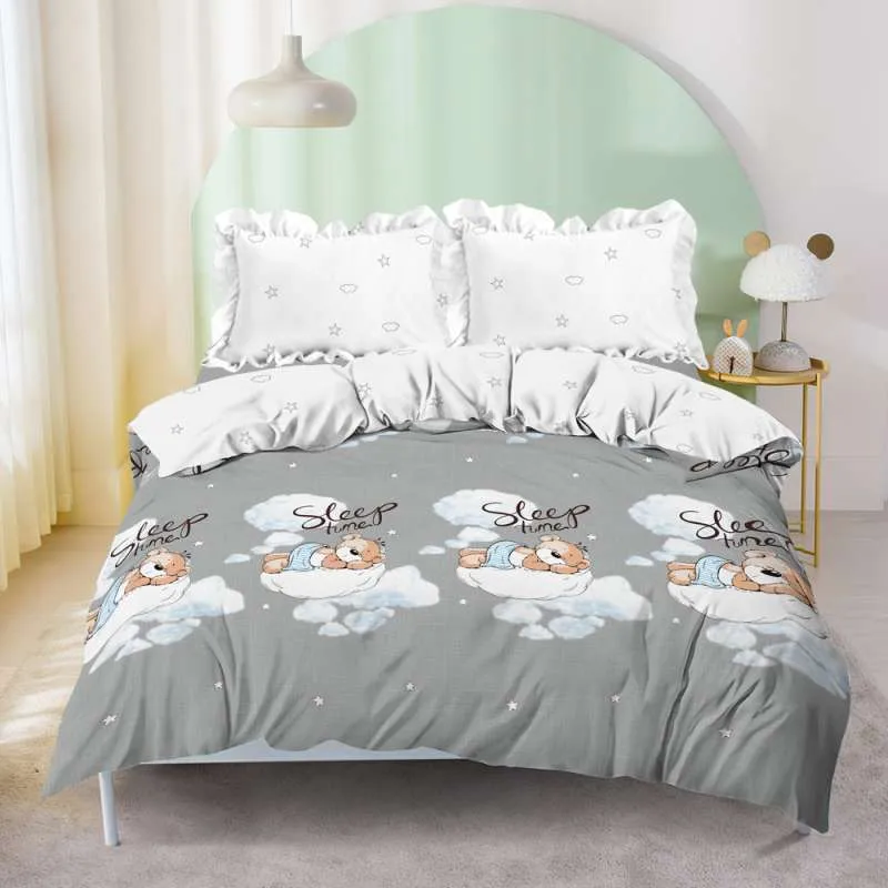 Bed Cover Set 180 King Kids Kintakun Dluxe Kirana Microfiber 39 cm (6in1)