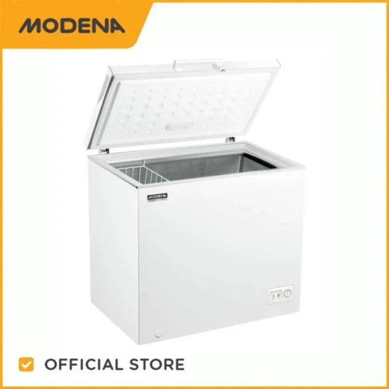 MODENA Freezer - MD 0206 W (Kapasitas 205 Liter)
