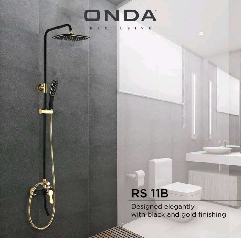 SHOWER COLLUMN SET MIXER PANAS DINGIN ONDA RS 11 B ORIGINAL