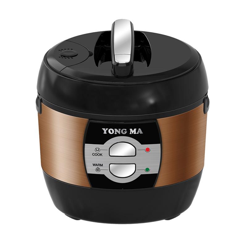 Yong Ma SMC 7033 Rice Cooker - Black Brown [2 L]