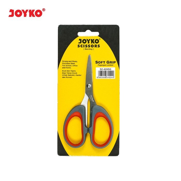 Gunting Scissors Soft Grip Joyko SC-828SG