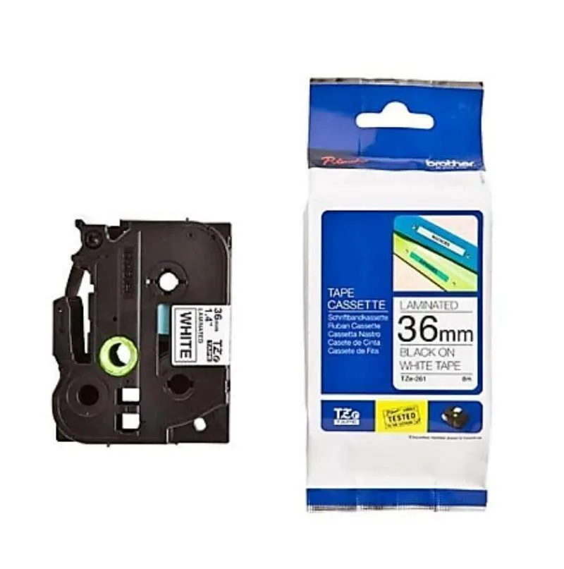 Brother Label Tape 36mm Laminated Tapes