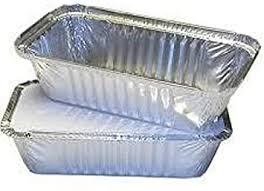 Aluminium Tray 10 X 7.5 CM, 140 ML Dengan Tutup, 100 PCS/PACK