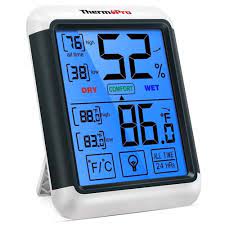 Thermopro TP55 Thermometer Suhu Ruangan Digital