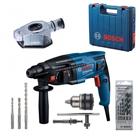 BOSH Rotary Hammer GBH 220 KIT / Mesin Bor Bobok Set