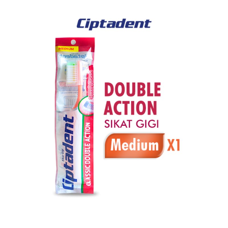 Ciptadent Classic Double Action Medium (1 box isi 12)