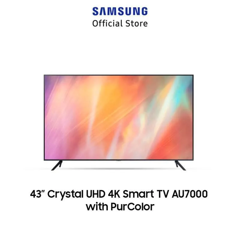 Samsung UA43AU7000KXXD Crystal UHD 4K Smart TV [43 Inch]