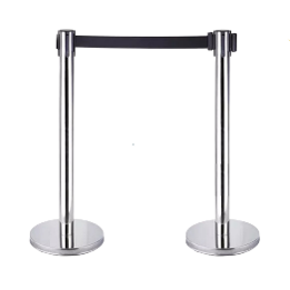 Queue Line Tiang Antrian Stainless - Silver