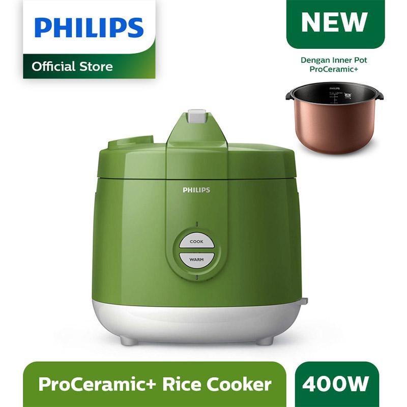 PHILIPS HD3131-30 Daily Collection Rice Cooker [2 L] - Hijau