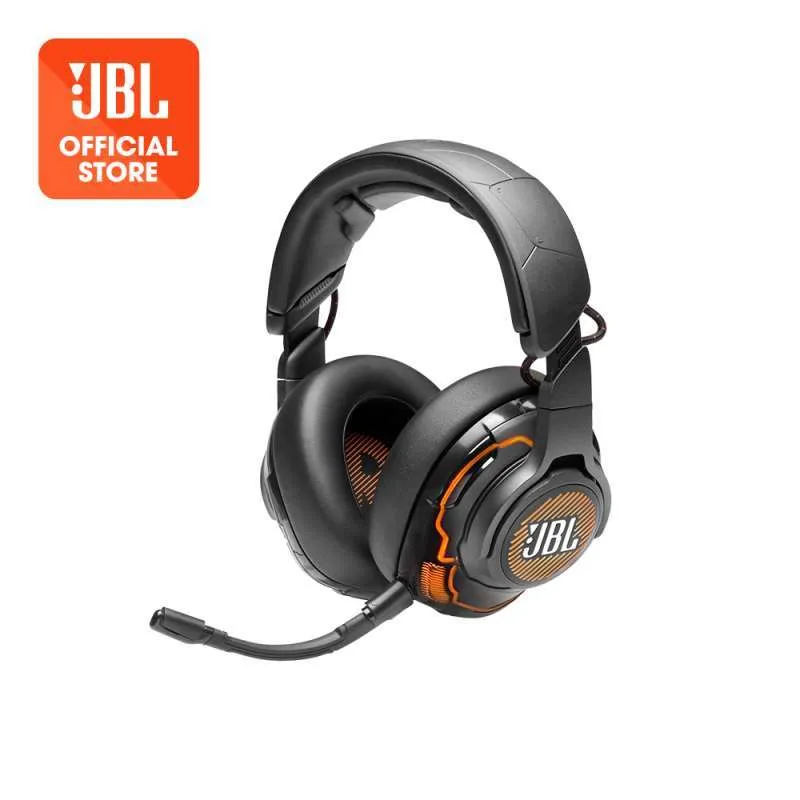 JBL Quantum ONE - Over-Ear Performance Gaming Headset with Active Noise Cancelling - Black