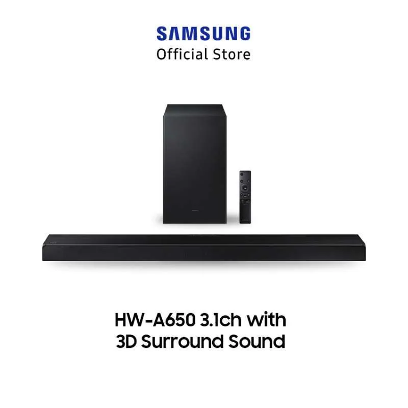 Samsung HW-A650/XD Soundbar with 3D Surround Sound [3.1ch]
