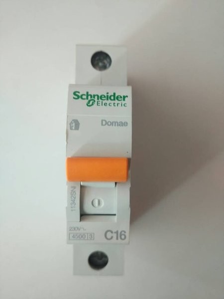 SCHNEIDER MCB 16A 1P 10KA IC60N