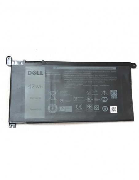 BATTERY DELL 3490 P/N FW8KR, CYMGM Li-Polymer 11.4 Volt 3500mAh - 42wh - 3 cell (Garansi 3 Bulan)