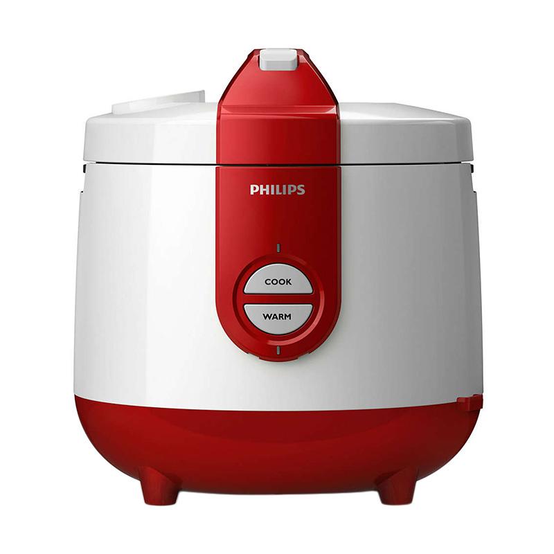PHILIPS HD3119-32 Daily Collection Rice Cooker [2 L] - Merah