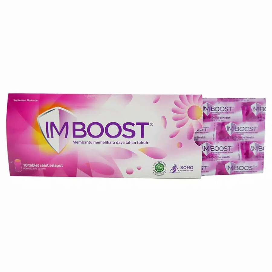 Imboost Tablet Daya Tahan Tubuh 1 strip 10 tablet