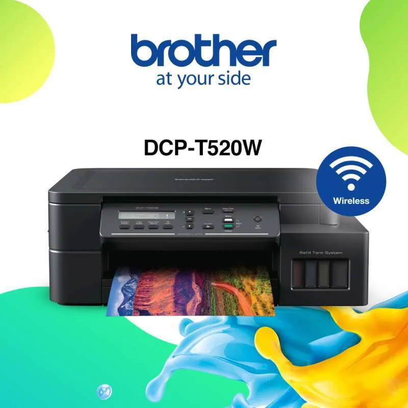 Printer Brother DCP-T520W Inkjet Wireless Multi-function Printer