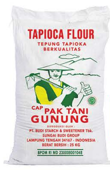 Tapioka Pak Tani Gunung 25kg (1 zak)
