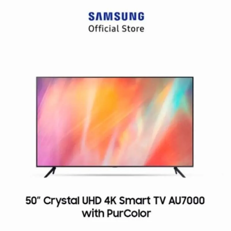 Samsung UA50AU7000KXXD Crystal UHD 4K Smart TV [50 Inch]