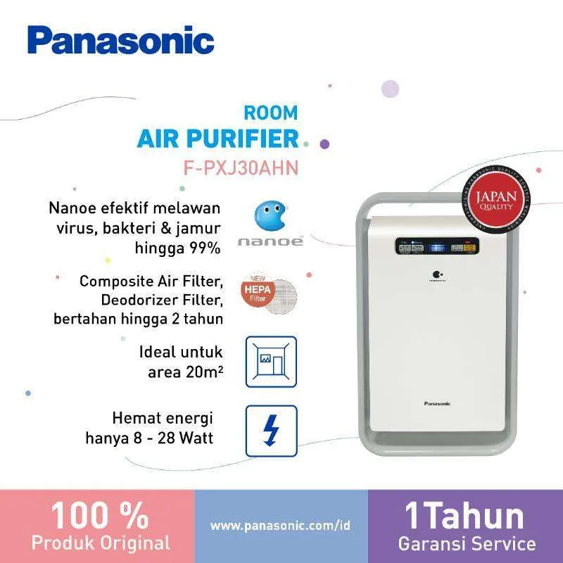 Panasonic F-PXJ30AHN Air Purifier [Non Humidifying Nanoe]