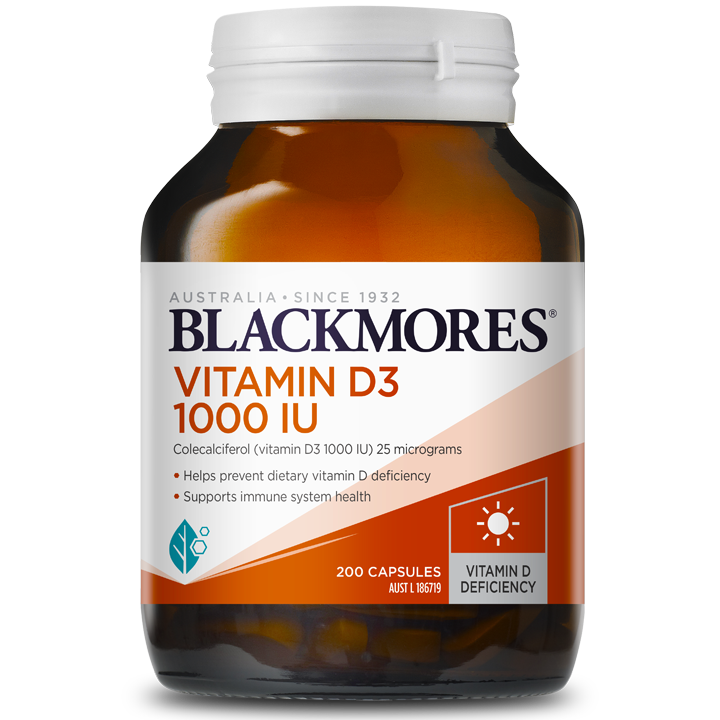 Blackmores Vitamin D3 1000 IU 60 Tablet