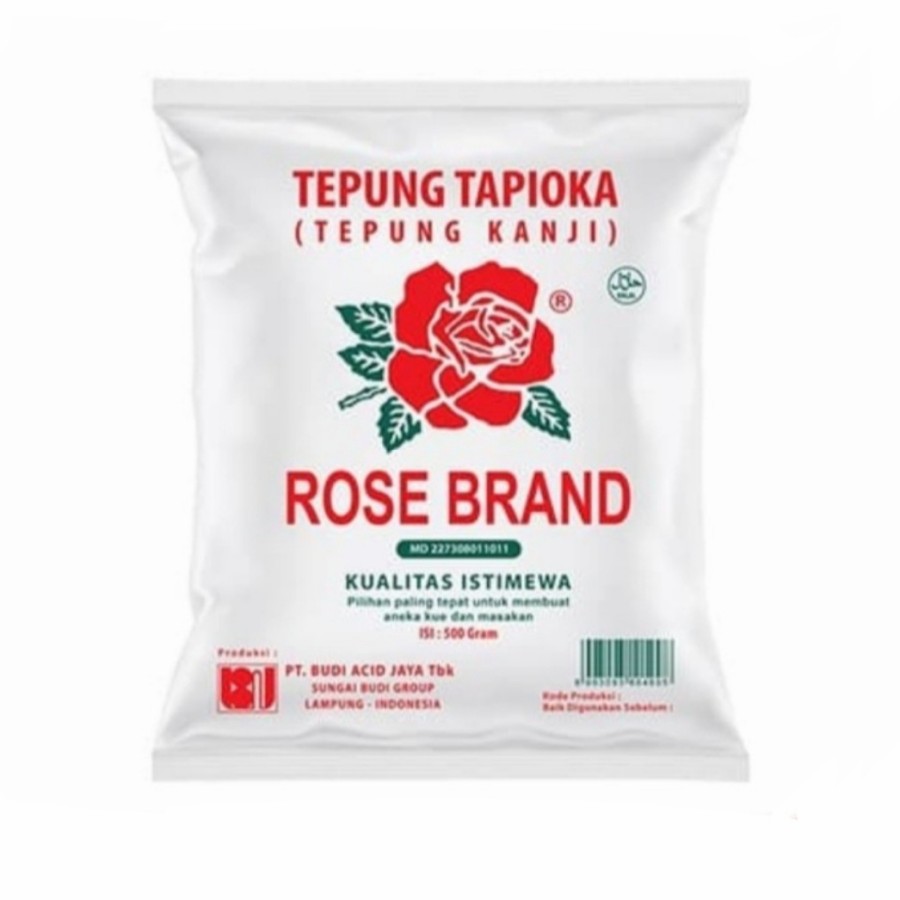 Tapioka Rose Brand 500gr (1 dus isi 20 bungkus)