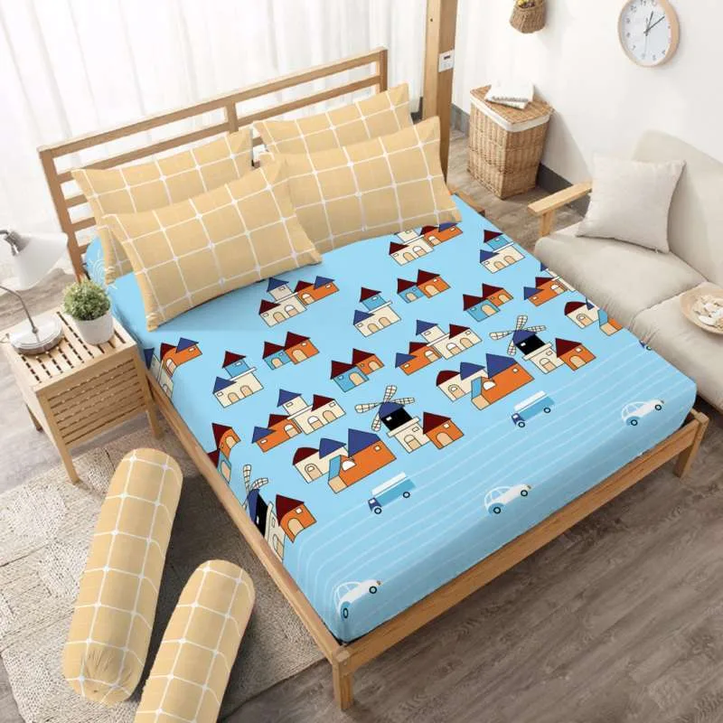 Sprei King 180 Aalborg Dirumah Aja Kids Kintakun D'luxe Microtex 7in1 B4 20cm