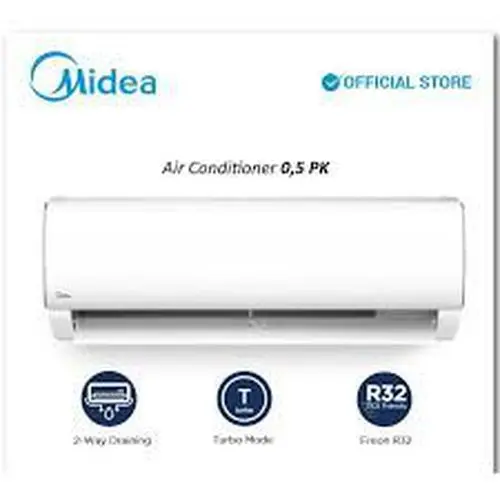 MIDEA AIR CONDITIONER 0.5 PK
