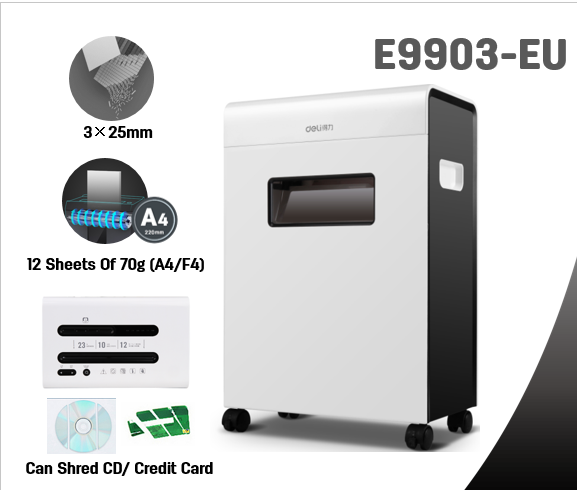 Deli Paper Shredder E9903-EU