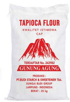 Tapioka Gunung Agung Merah 50kg (1 zak)