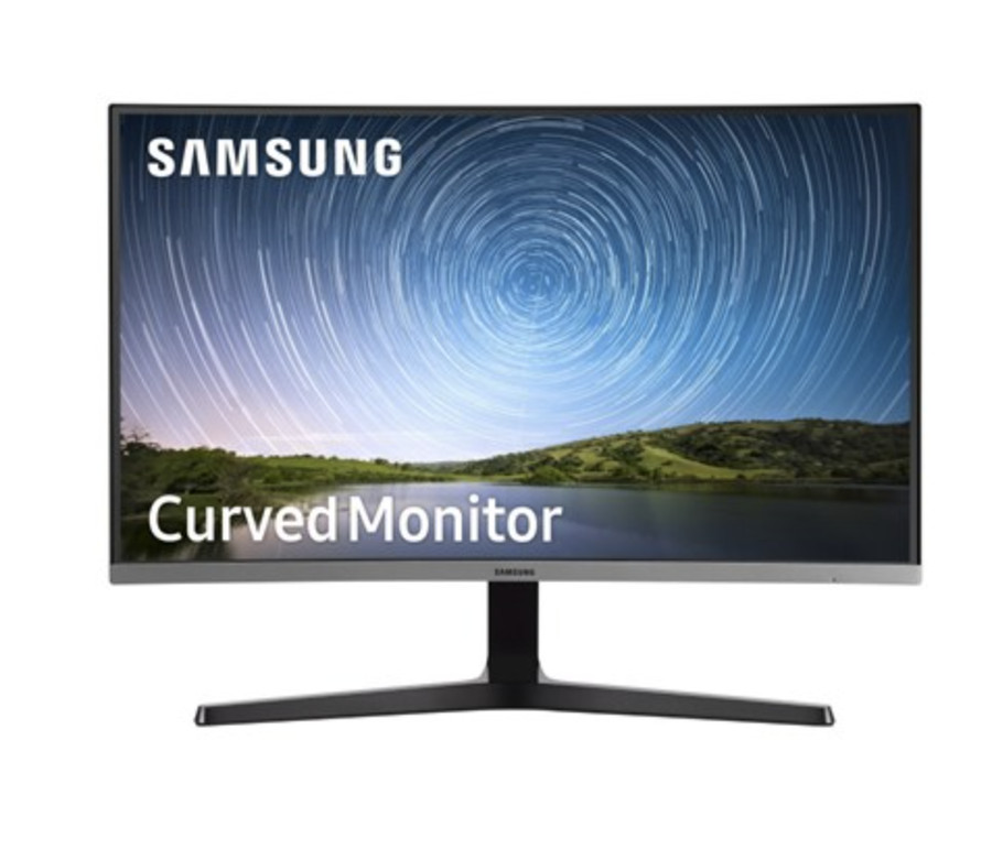 Samsung 32" CR50 FHD Curved Monitor with Bezel-less Design & Free Sync