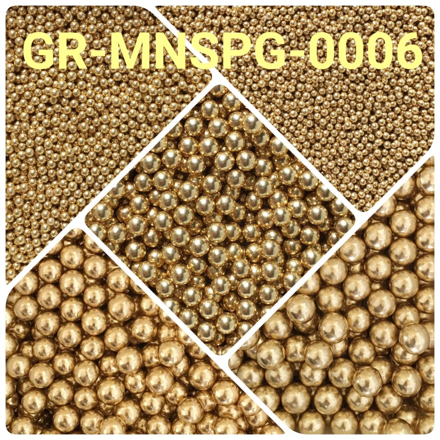 Sprinkles Mutiara Gold (6mm)