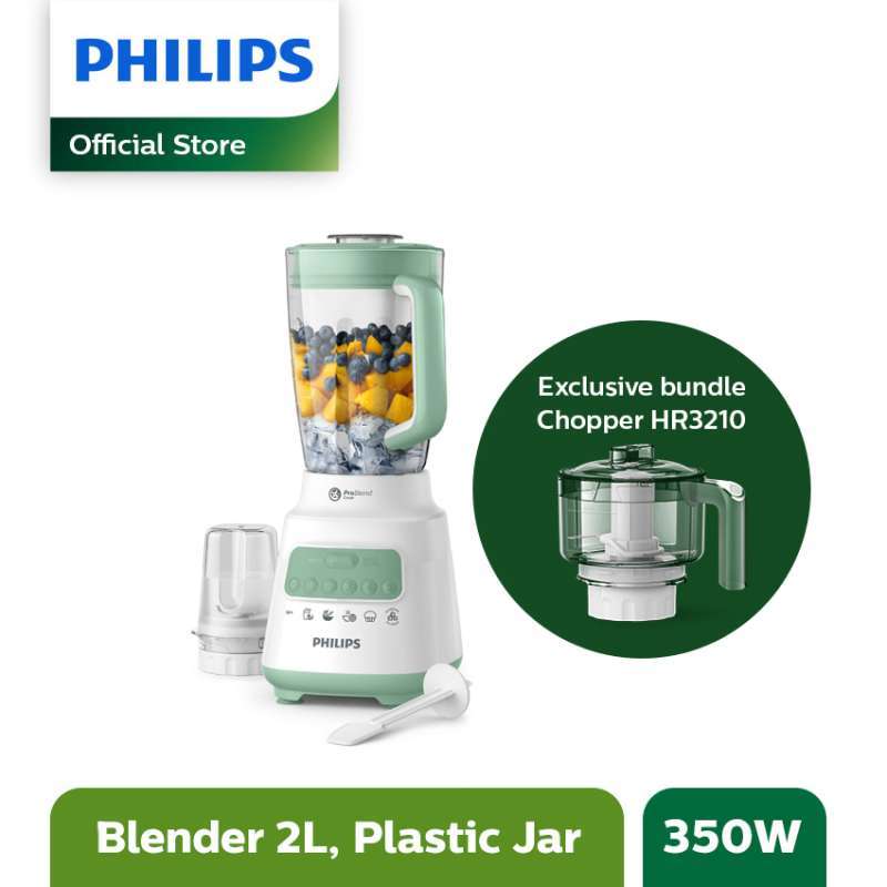 PHILIPS HR2221-30 Blender + HR3210-55 Chopper