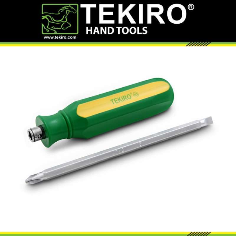 Tekiro Obeng Bolak Balik 2 Way Screwdriver