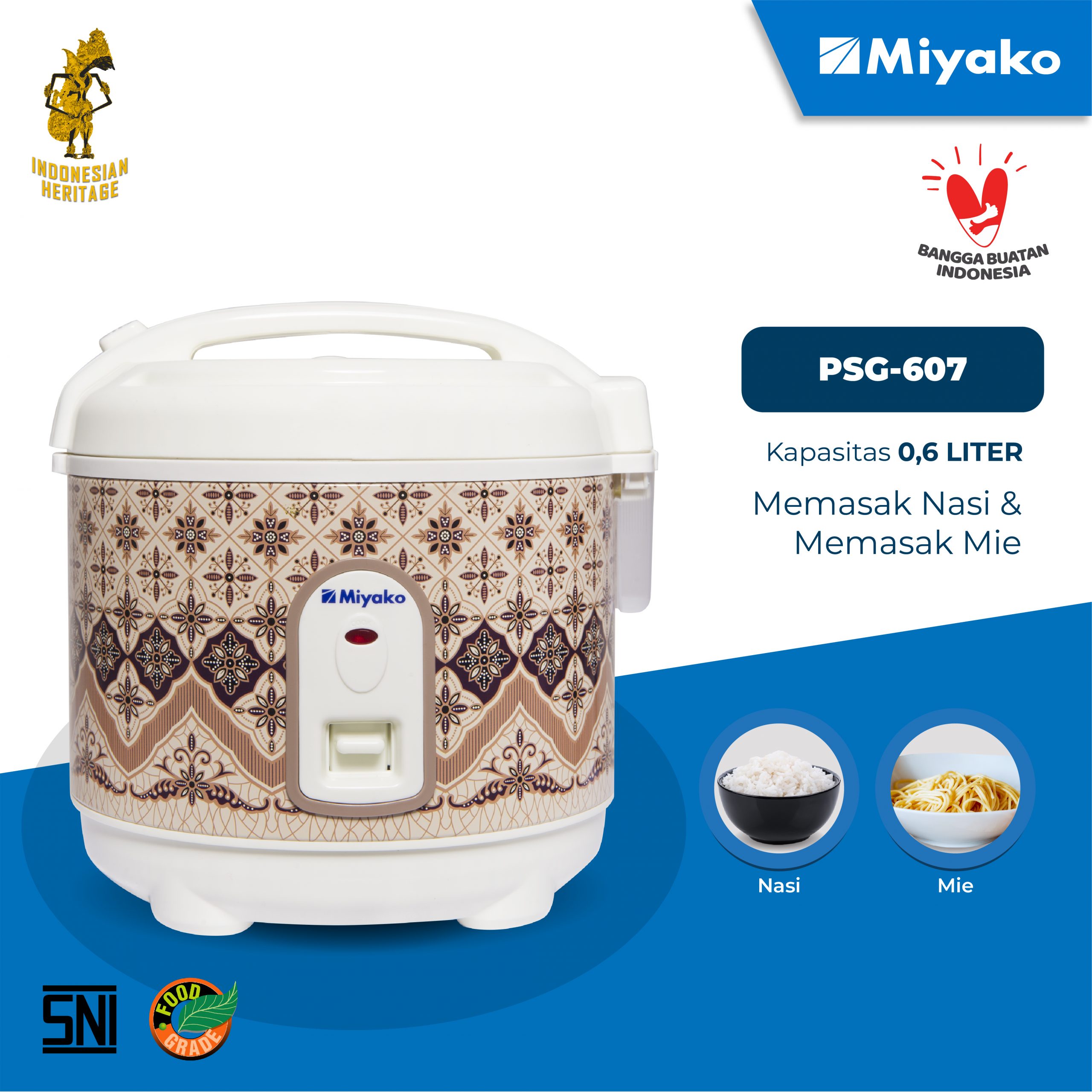 Rice Cooker Miyako PSG 607
