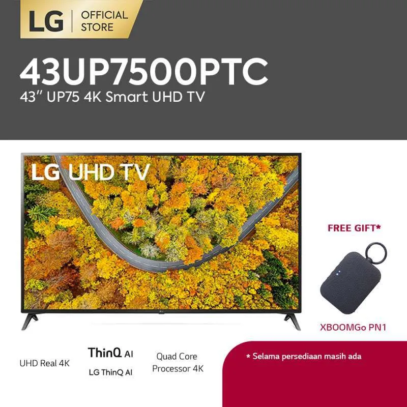 LG 43UP7500PTC 4K Smart UHD TV [43 Inch]