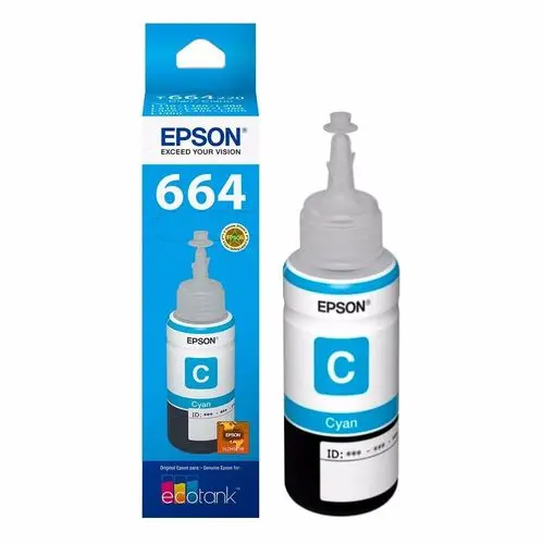 Tinta Printer Epson 664 Cyan