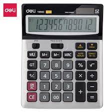 Deli Desktop Calculator E1654C
