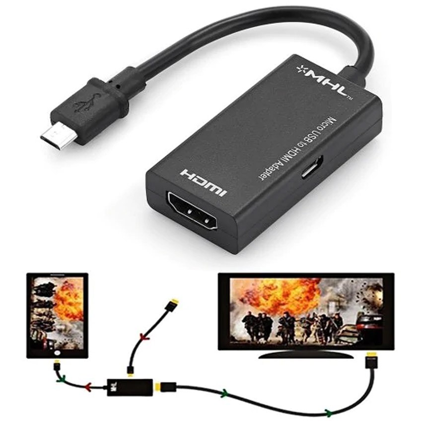 Kabel MHL USB to HDMI TV Converter