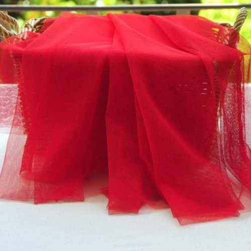 Kain Tile Polos Merah