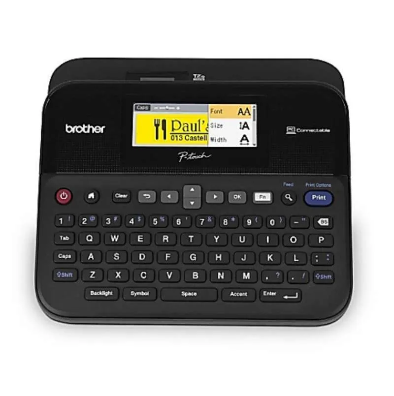 Printer Label Brother P-Touch PT-D600 - Original Resmi