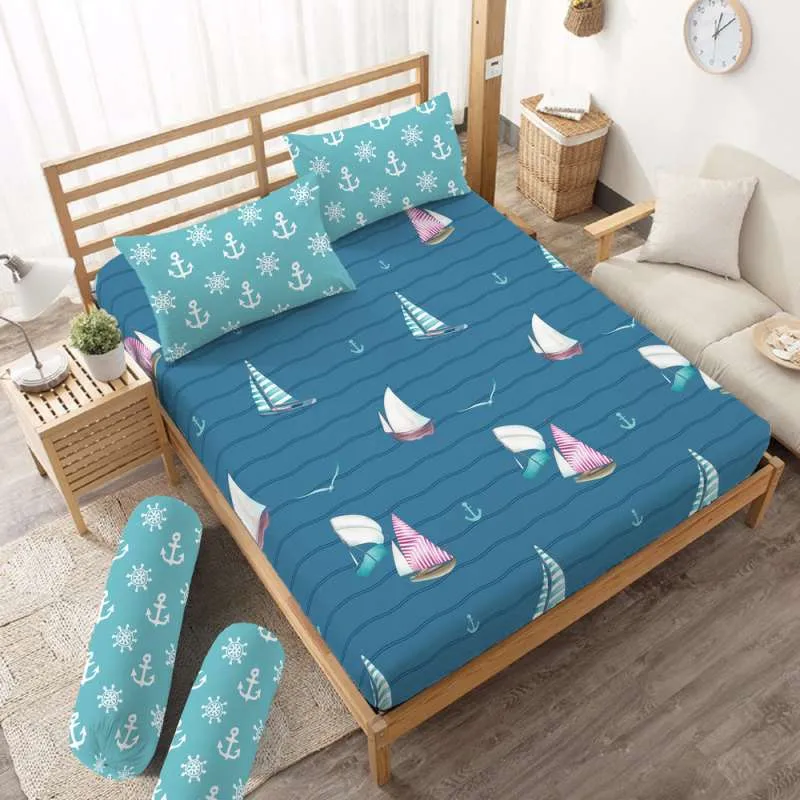 Sprei 160 Queen Kids Kintakun Dluxe Kirana Microfiber B2 20 cm (5in1)