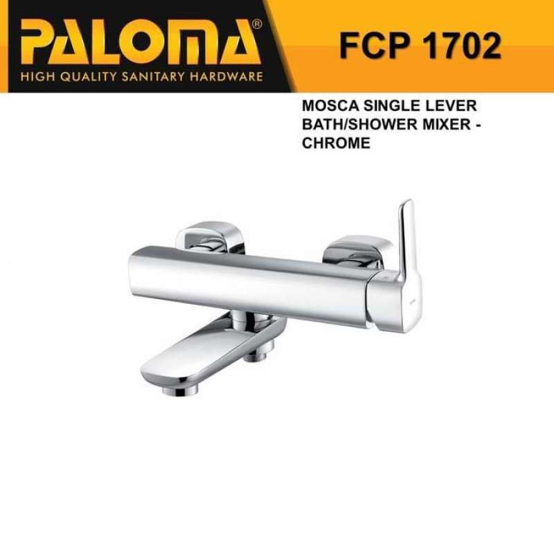 Kran Bathtub Panas Dingin Paloma FCP 1702 Keran Mixer Bathtub Shower