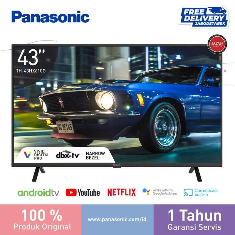 Panasonic TH-43HX610G Smart Android TV [43 Inch]